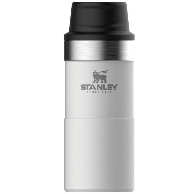 Термокружка Stanley Classic Trigger Action One Hand 2.0, 0,35 л, белая